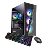 iBUYPOWER Gaming Desktop PC SlateHakoA5N16501 - AMD Ryzen 5 4500 - GTX 1650 - 8GB DDR4 RAM - 500GB NVMe SSD