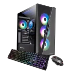 iBUYPOWER Gaming Desktop PC SlateHakoA5N16501 - AMD Ryzen 5 4500 - GTX 1650 - 8GB DDR4 RAM - 500GB NVMe SSD