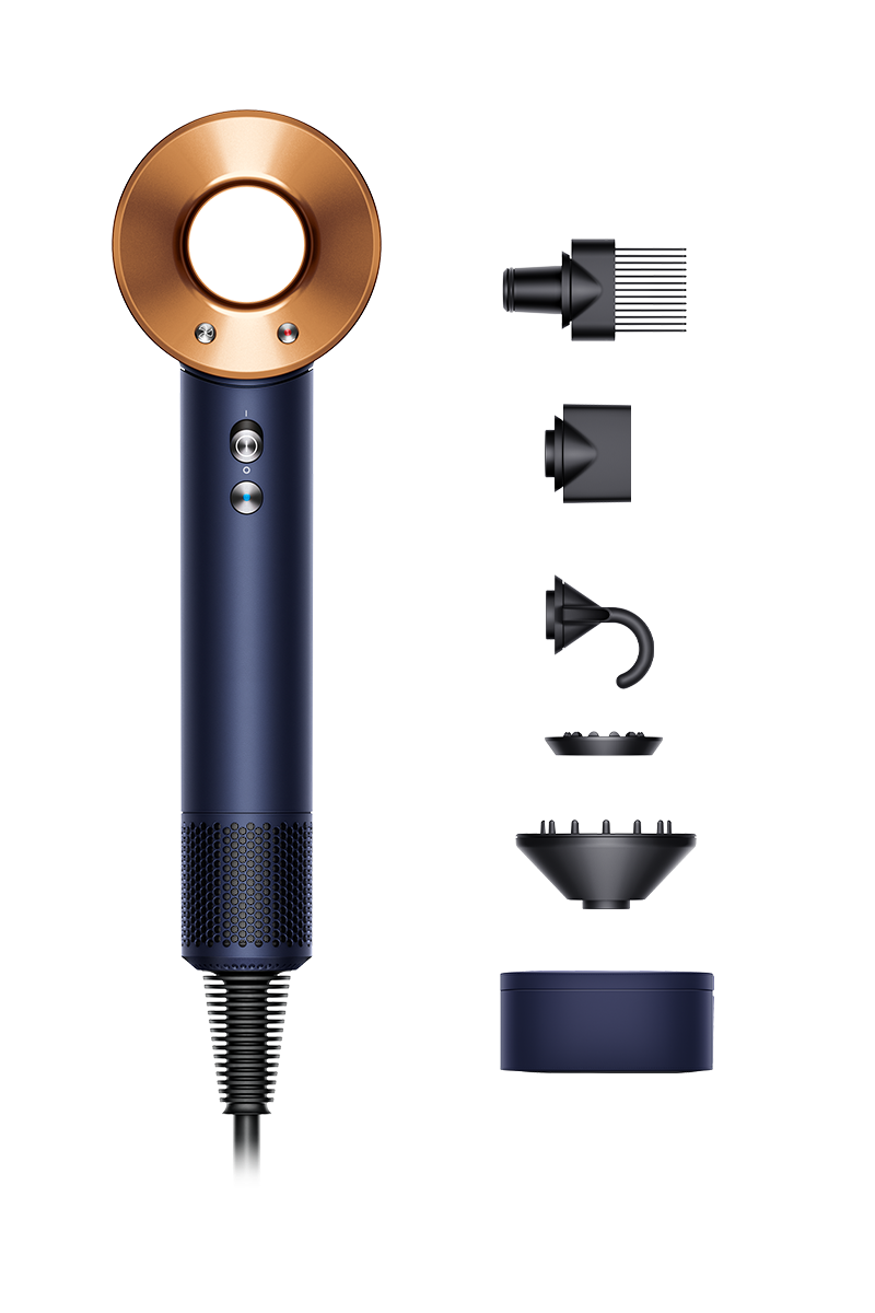 Dyson Supersonic™ hair dryer - Prussian blue and rich copper