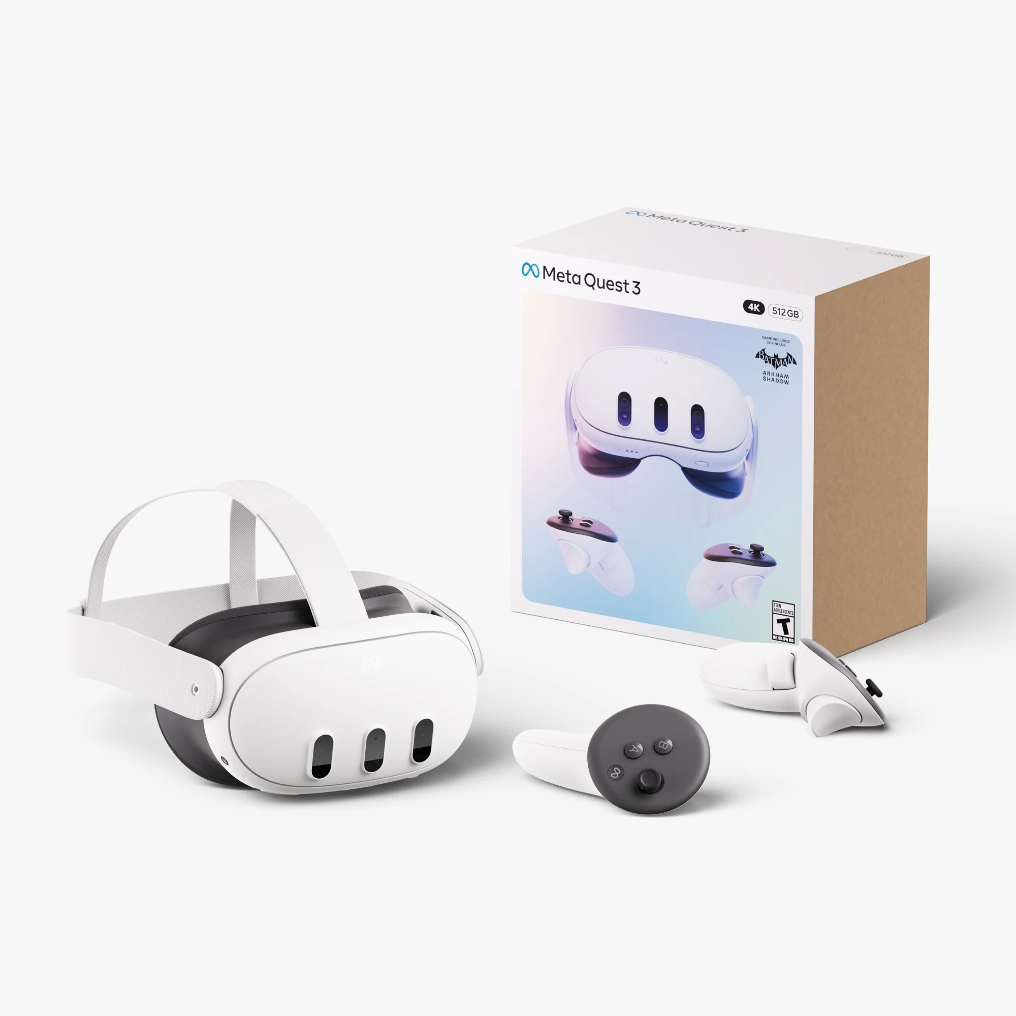 Meta Quest 3 VR Headset Batman: Arkham Shadow - 512GB
