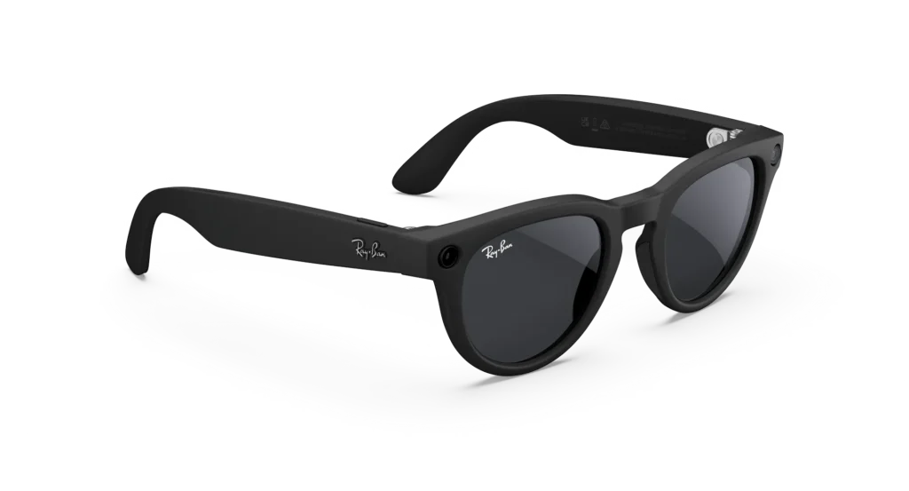 Ray-Ban Meta Glass Headliner - Matte Black Clear to Grey Transitions