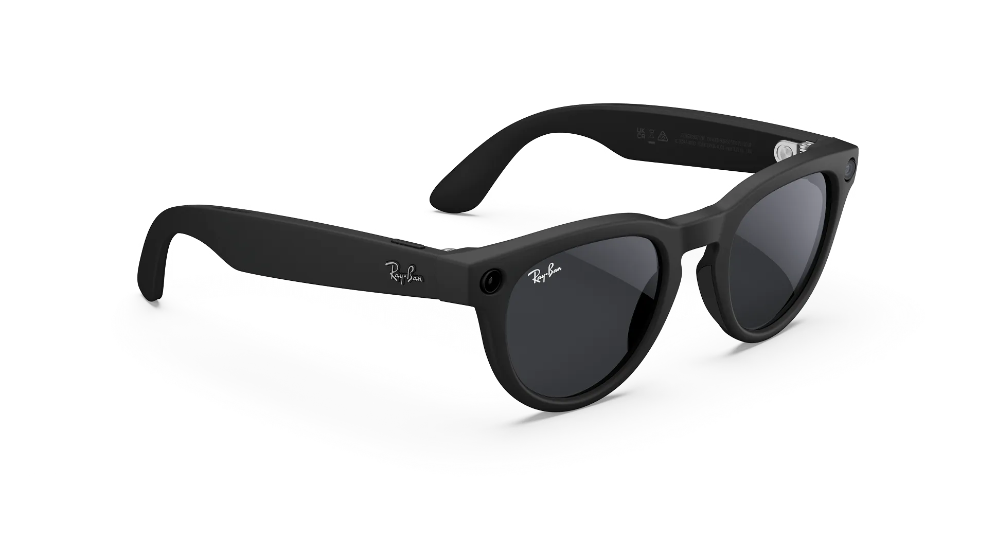 Ray-Ban Meta Glass Headliner - Matte Black Clear to Grey Transitions