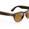 Ray-Ban Meta Glass Headliner - Shiny Warm Stone Transparent Tint to Saffron Yellow Transitions