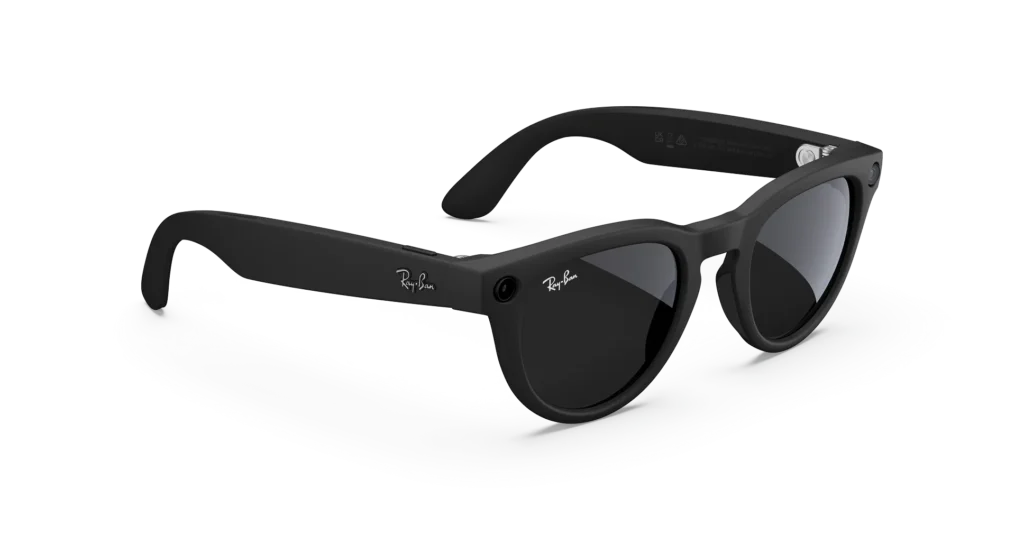 Ray-Ban Meta Glass Headliner - Matte Black Charcoal Black