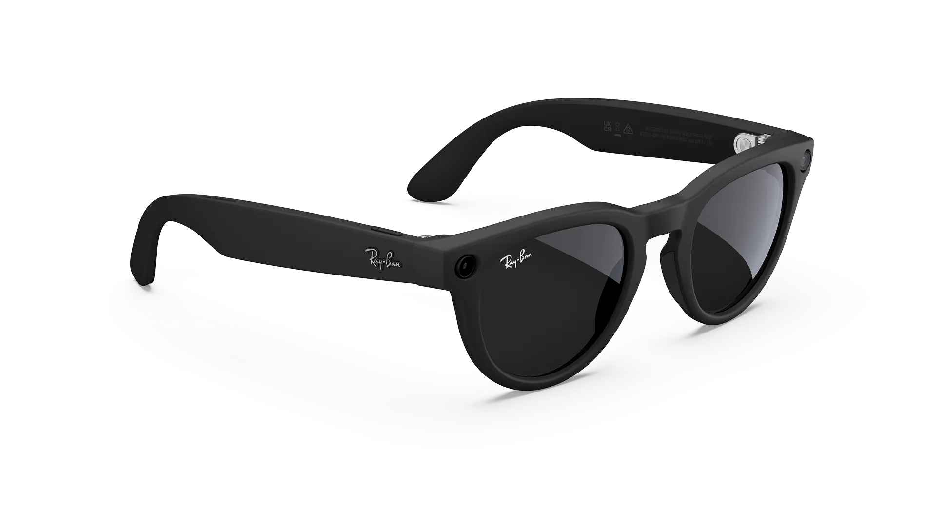 Ray-Ban Meta Glass Headliner - Matte Black Charcoal Black
