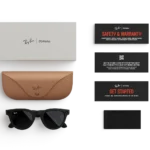 Ray-Ban Meta Glass Headliner - Matte Black Charcoal Black