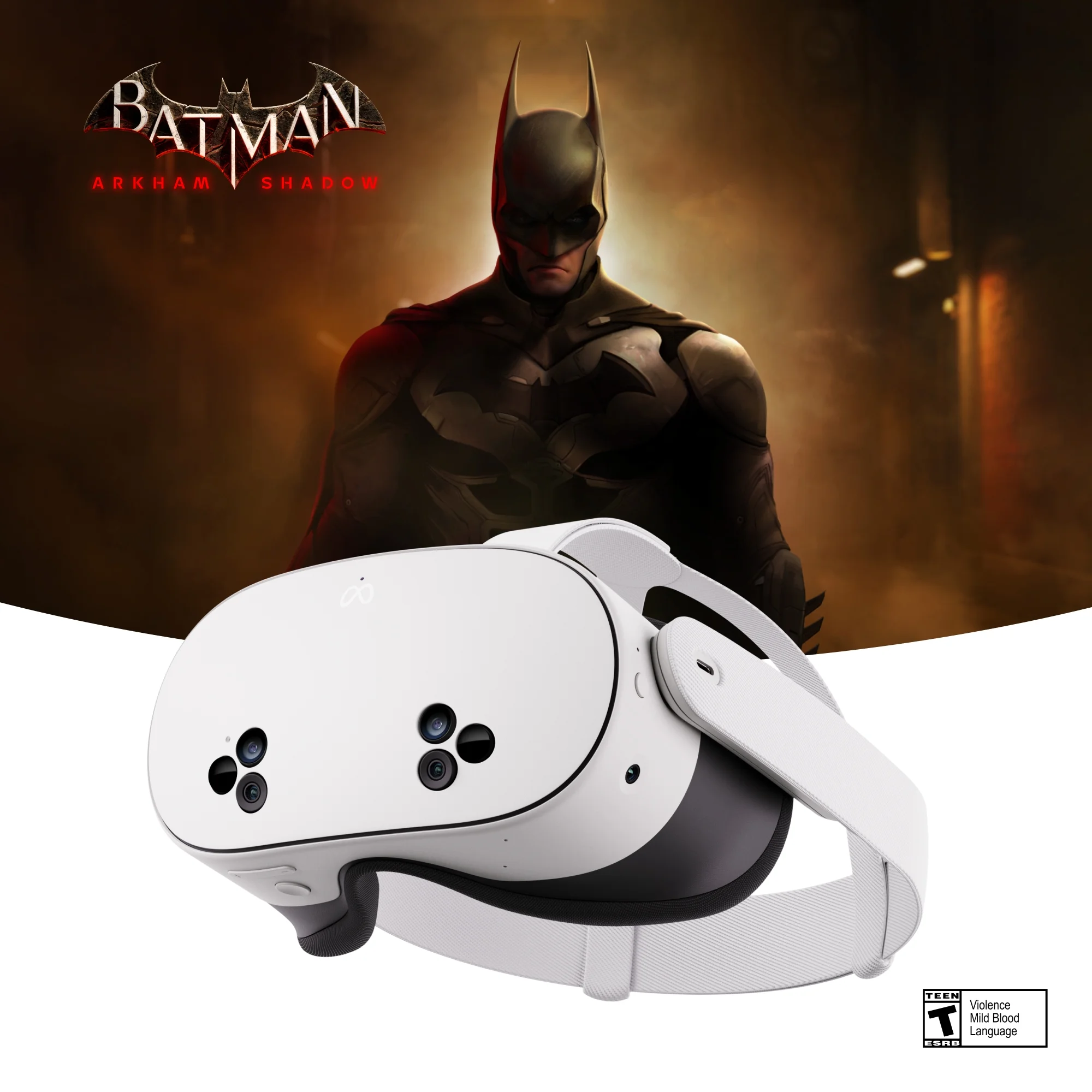 Meta Quest 3S VR Headset Batman: Arkham Shadow - 256 GB