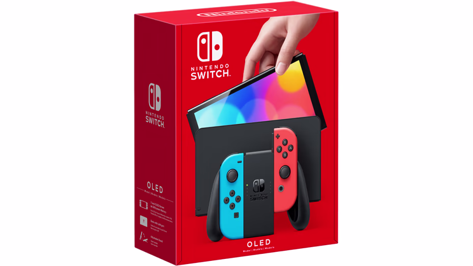 Nintendo Switch™ OLED - Neon Blue / Neon Red