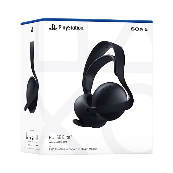 PULSE Elite™ wireless headset - Midnight Black