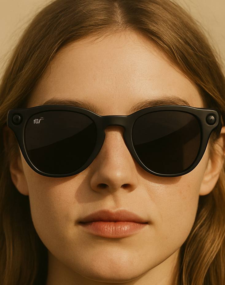 Ray-Ban Meta Glass Headliner - Matte Black Charcoal Black