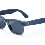 Ray-Ban Meta Glass Wayfarer - Matte Jeans Transparent Dusty Blue