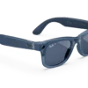 Ray-Ban Meta Glass Wayfarer - Matte Jeans Transparent Dusty Blue