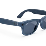 Ray-Ban Meta Glass Wayfarer - Matte Jeans Transparent Dusty Blue