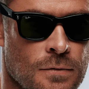 Ray-Ban Meta Glass Wayfarer - Shiny Black Green