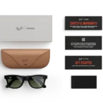 Ray-Ban Meta Glass Wayfarer - Shiny Black Green