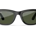 Ray-Ban Meta Glass Wayfarer - Shiny Black Green
