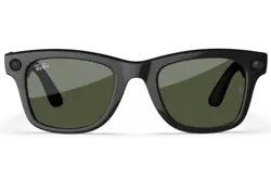 Ray-Ban Meta Glass Wayfarer - Shiny Black Green