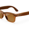 Ray-Ban Meta Glass Wayfarer - Shiny Caramel Transparent Brown