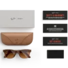 Ray-Ban Meta Glass Wayfarer - Shiny Caramel Transparent Brown
