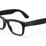 Ray-Ban Meta Glass Wayfarer - Shiny Black Clear