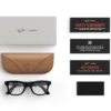 Ray-Ban Meta Glass Wayfarer - Shiny Black Clear