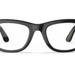 Ray-Ban Meta Glass Wayfarer - Shiny Black Clear
