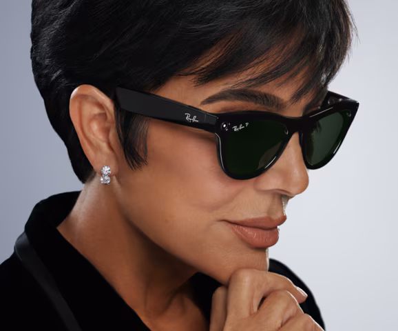 Ray-Ban Meta Glass Skyler - Shiny Black Green