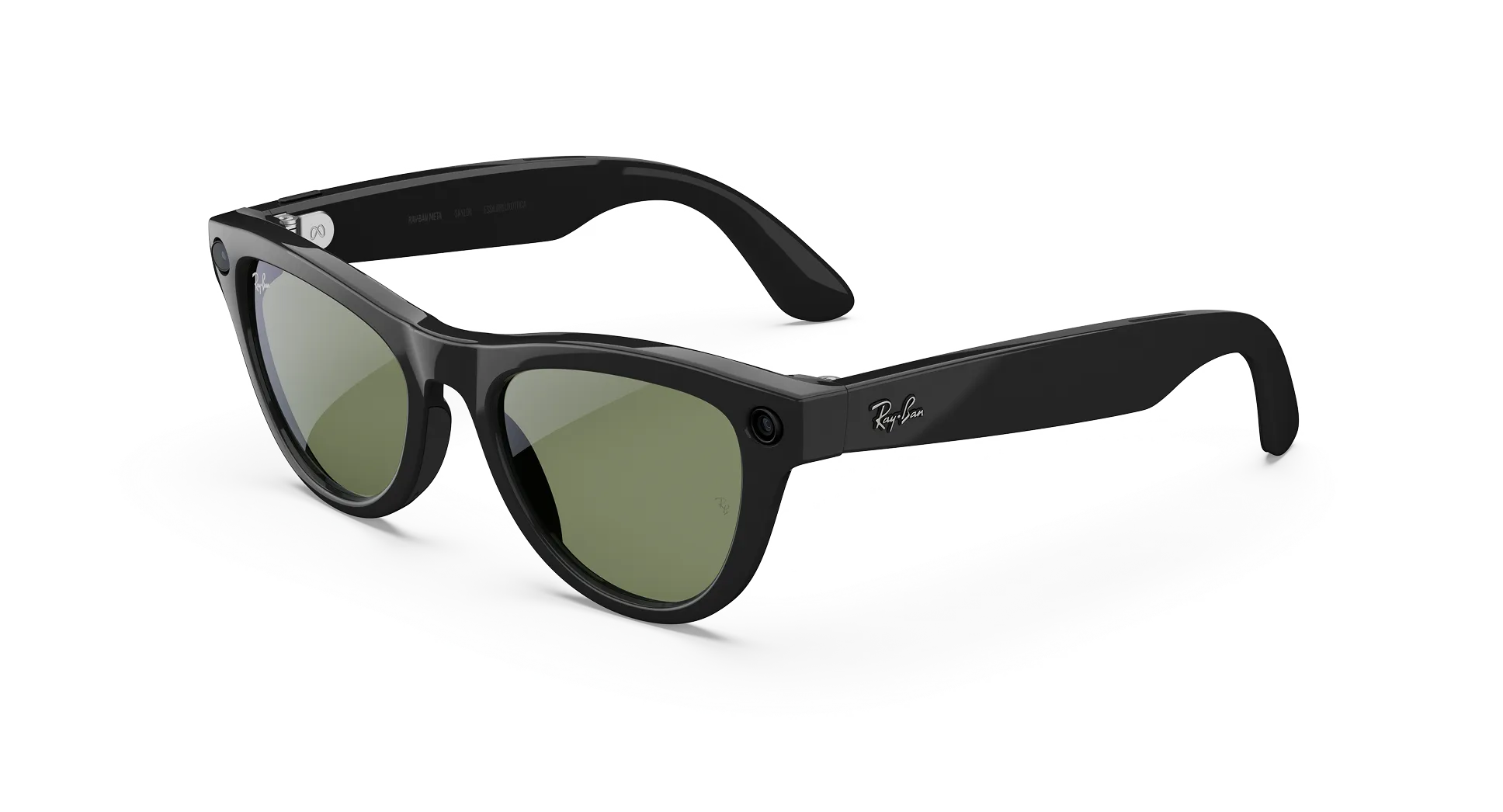 Ray-Ban Meta Glass Skyler - Shiny Black Green