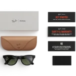 Ray-Ban Meta Glass Skyler - Shiny Black Green