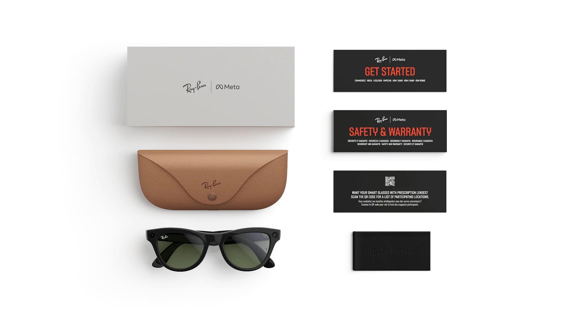 Ray-Ban Meta Glass Skyler - Shiny Black Green