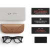 Ray-Ban Meta Glass Headliner - Shiny Black Clear
