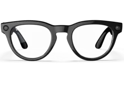 Ray-Ban Meta Glass Headliner - Shiny Black Clear