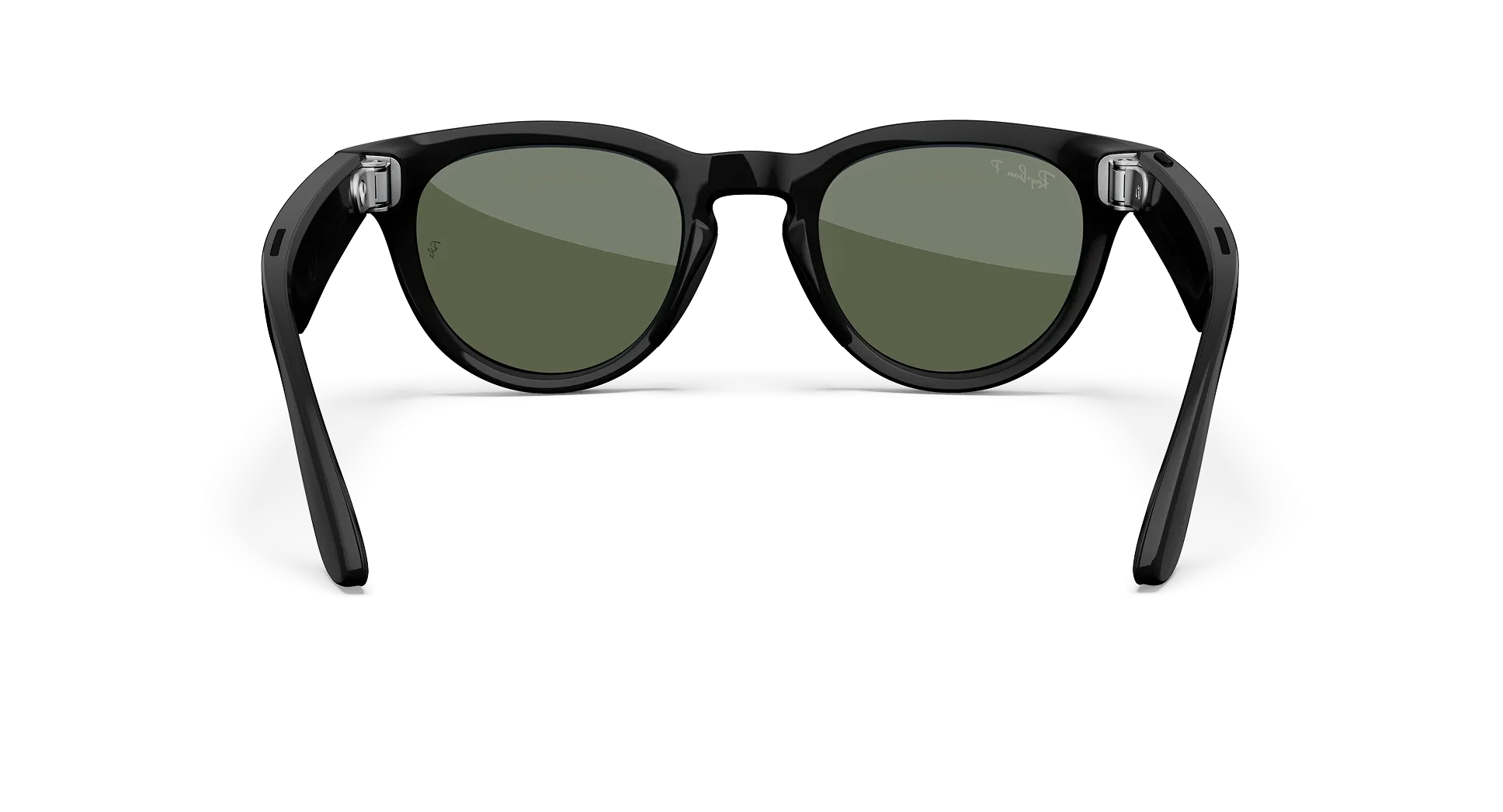 Ray-Ban Meta Glass Headliner -  Shiny Black Green Polarized