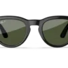 Ray-Ban Meta Glass Headliner -  Shiny Black Green Polarized