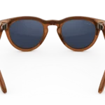 Ray-Ban Meta Glass Headliner - Shiny Caramel Transparent Clear to Sapphire Transitions