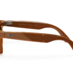 Ray-Ban Meta Glass Headliner - Shiny Caramel Transparent Clear to Sapphire Transitions