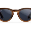 Ray-Ban Meta Glass Headliner - Shiny Caramel Transparent Clear to Sapphire Transitions