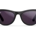 Ray-Ban Meta Glass Skyler - Shiny Black Clear to Amethyst Transitions
