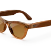 Ray-Ban Meta Glass Skyler - Shiny Caramel Transparent Brown
