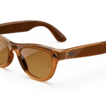 Ray-Ban Meta Glass Skyler - Shiny Caramel Transparent Brown