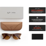 Ray-Ban Meta Glass Skyler - Shiny Caramel Transparent Brown