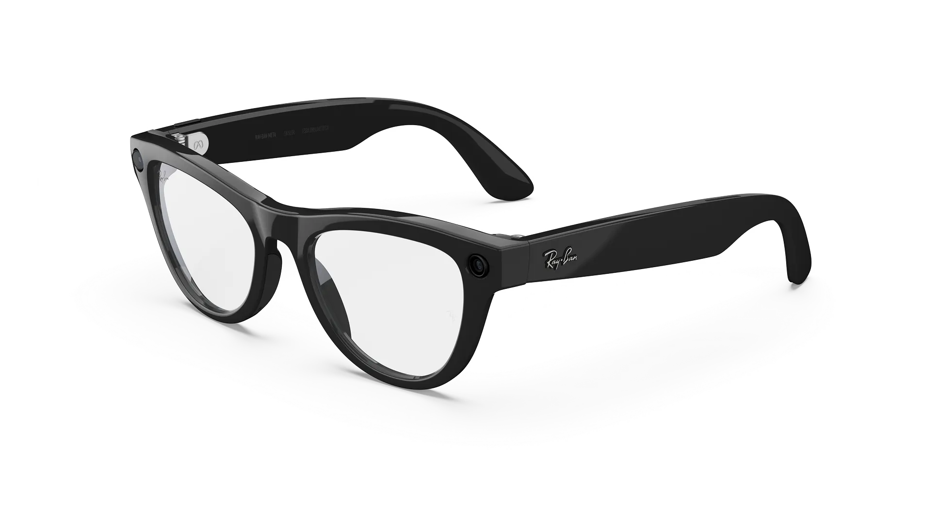 Ray-Ban Meta Glass Skyler - Shiny Black Clear