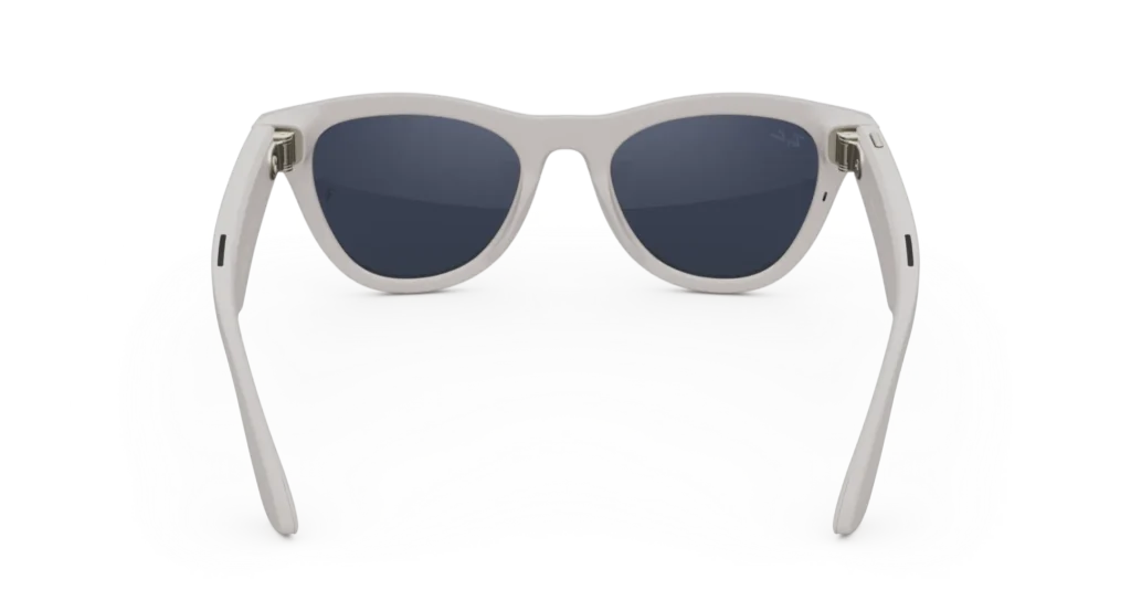 Ray-Ban Meta Glass Skyler - Shiny Chalky Gray Transitions