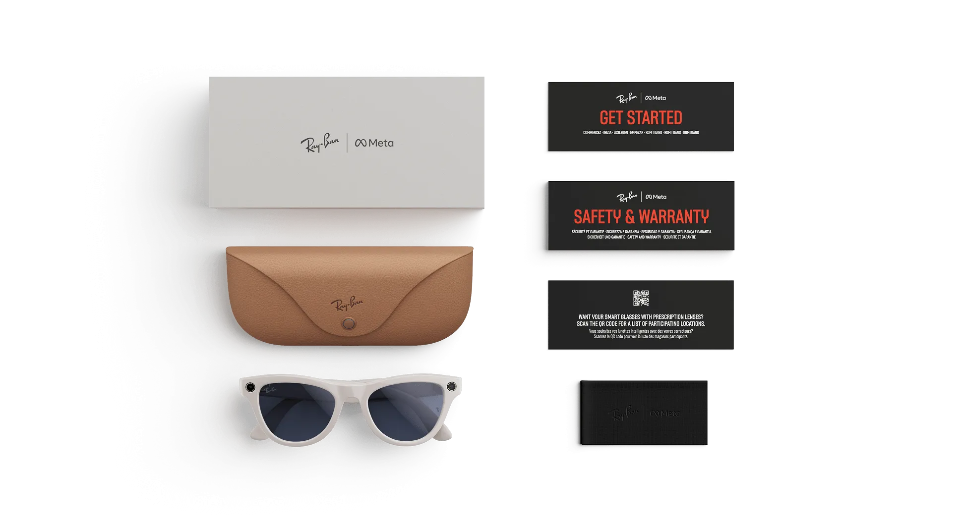 Ray-Ban Meta Glass Skyler - Shiny Chalky Gray Transitions