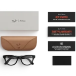 Ray-Ban Meta Glass Skyler - Shiny Black Clear