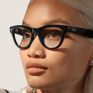 Ray-Ban Meta Glass Skyler - Shiny Black Clear