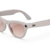 Ray-Ban Meta Glass Skyler - Shiny Chalky Gray Gradient Cinnamon Pink