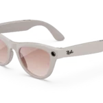 Ray-Ban Meta Glass Skyler - Shiny Chalky Gray Gradient Cinnamon Pink