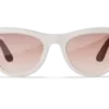 Ray-Ban Meta Glass Skyler - Shiny Chalky Gray Gradient Cinnamon Pink