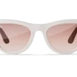 Ray-Ban Meta Glass Skyler - Shiny Chalky Gray Gradient Cinnamon Pink